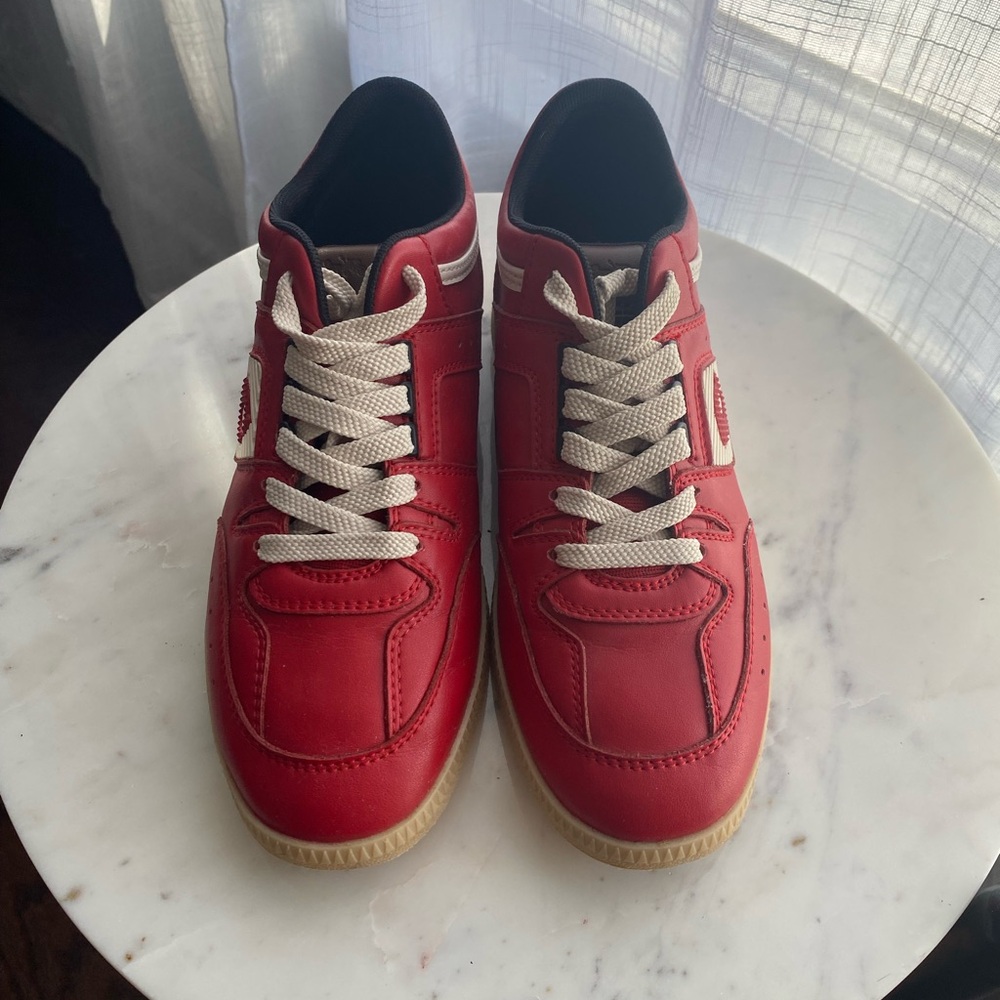 Coach Size 6 Red Women's Sneakers